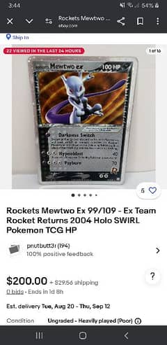 rare Pokemon cards worth hundreds of dollar going cheap. 0