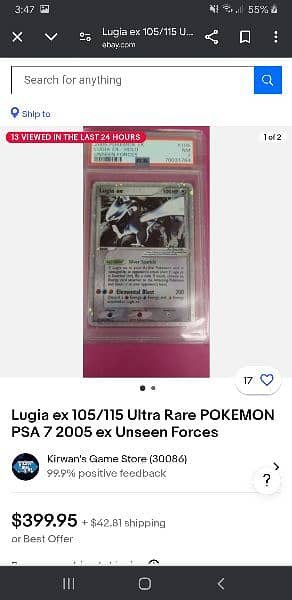 rare Pokemon cards worth hundreds of dollar going cheap. 3