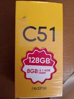 Realme C51 8GB RAM & 128GB ROM