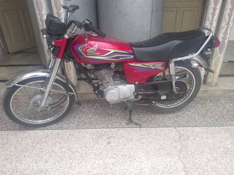 Honda cg125 Rawalpindi number 3