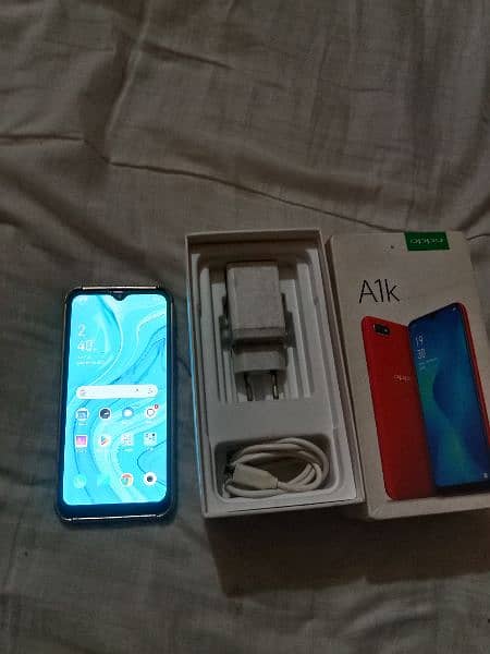 Oppo A1k full box no any fault 32gb rom 0