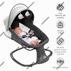 baby swing | Electric baby swing |  new bouncer (Mastela 3 in 1)