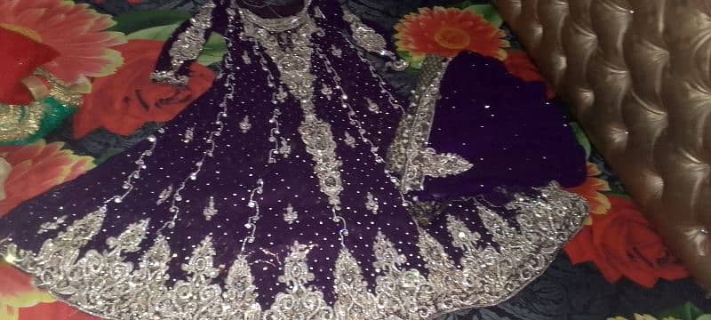 full heavy bridal walima maxy 4