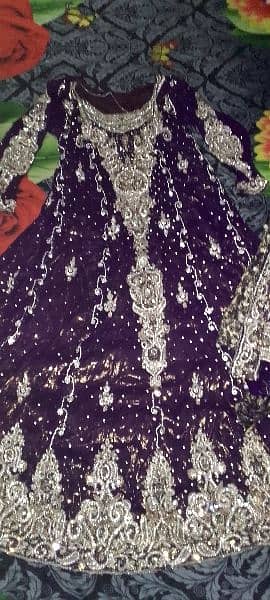 full heavy bridal walima maxy 6