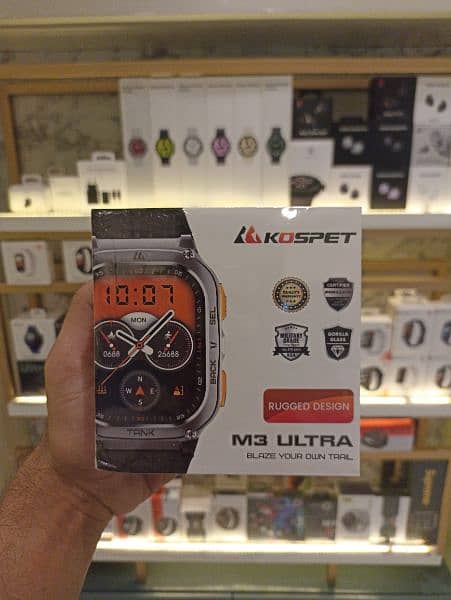 Kospet Tank M3 Ultra Rugged SmartWatch 0