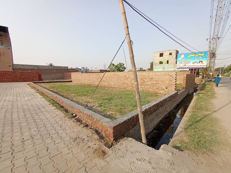 5 Marla Residential Plot Available For Sale Opposite Pak Fan University Road Gujrat 13