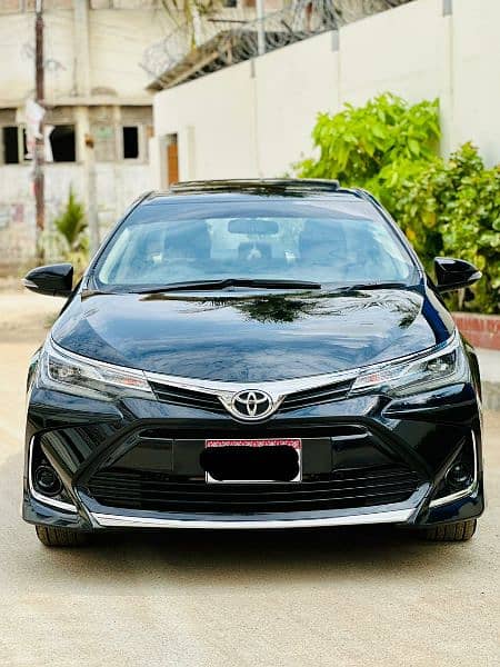 Toyota Corolla Altis 2021 Reg 2022 SR Black Colour B2B Orignal Brand 1