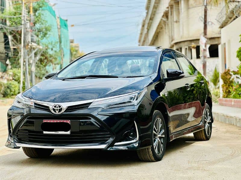 Toyota Corolla Altis 2021 Reg 2022 SR Black Colour B2B Orignal Brand 8