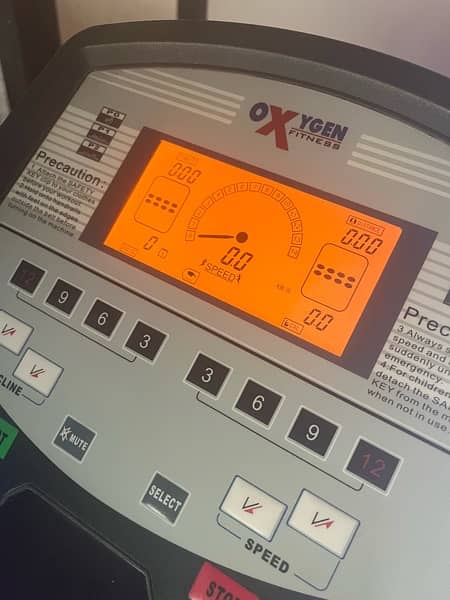 Oxygen Fitness Treadmill 2