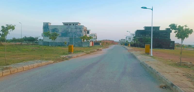 Corner And Boulevard With Extra Land Plot Available For Sale In Bahria Town Rawalpindi 22