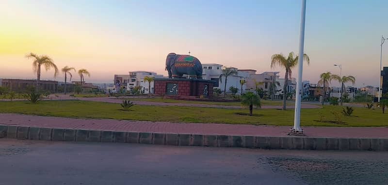 Corner And Boulevard With Extra Land Plot Available For Sale In Bahria Town Rawalpindi 28