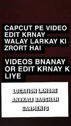 capcut pe video editing krna janta ho