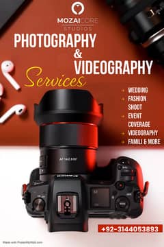 Professional Photography Services/Videography/Product Shoot/BrandShoot