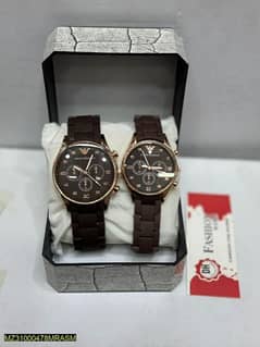 couples formal analogue watch