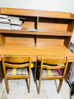 Study table with chairs