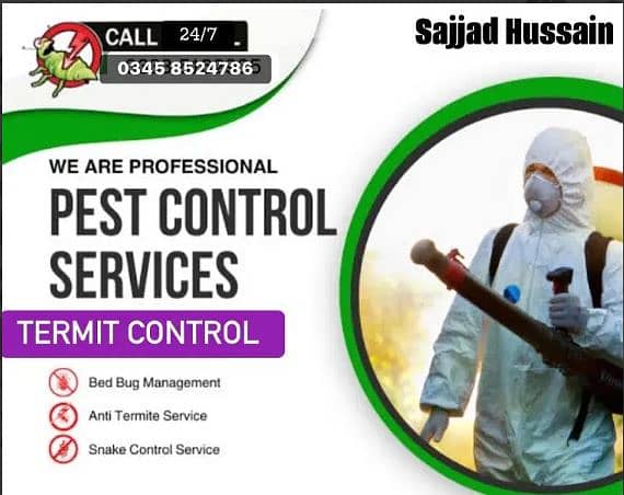 Pest Control/Termite deemak Control/Mosquito Spray/Fumigation 0