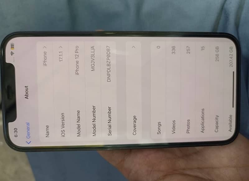 iPhone 12 Pro 256gb factory unlock non pta 3