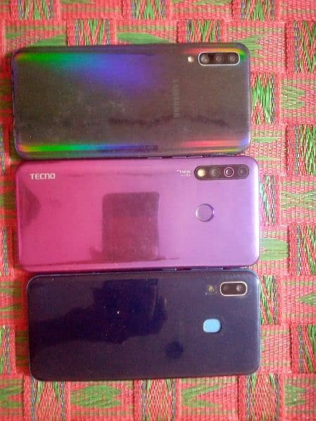 Samsung A50.  Tecno camon 12 air. Samsung A30.  Samsung Galaxy J7 core 1