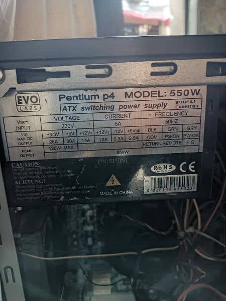 Power Supply 550 watt 2