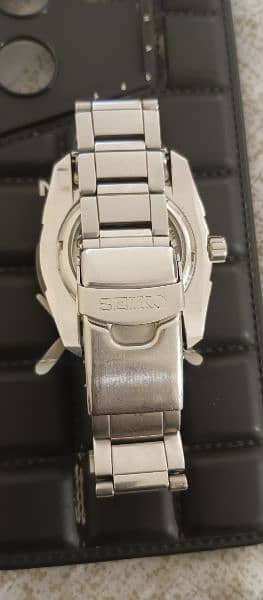 Seiko 5 Sports Automatic Black Stainless Steel Watch 7S3604M0 2