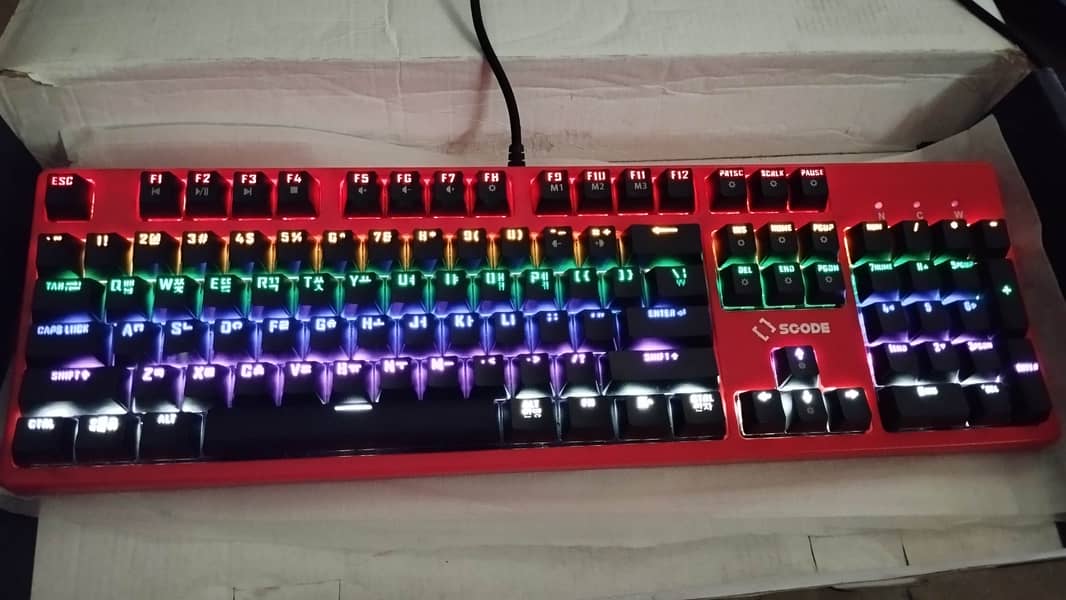 RGB Full Mechanical Gaming Keyboard 6