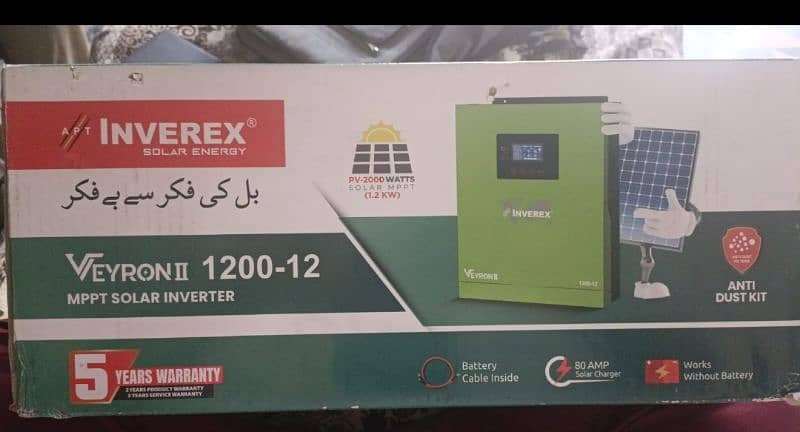 Soler inverter 1.2kw  inverex 0