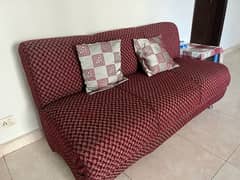 Two pieces 3 seater used sofas 0