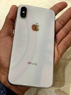 IPHONE X pta approved with box cable 64 GB