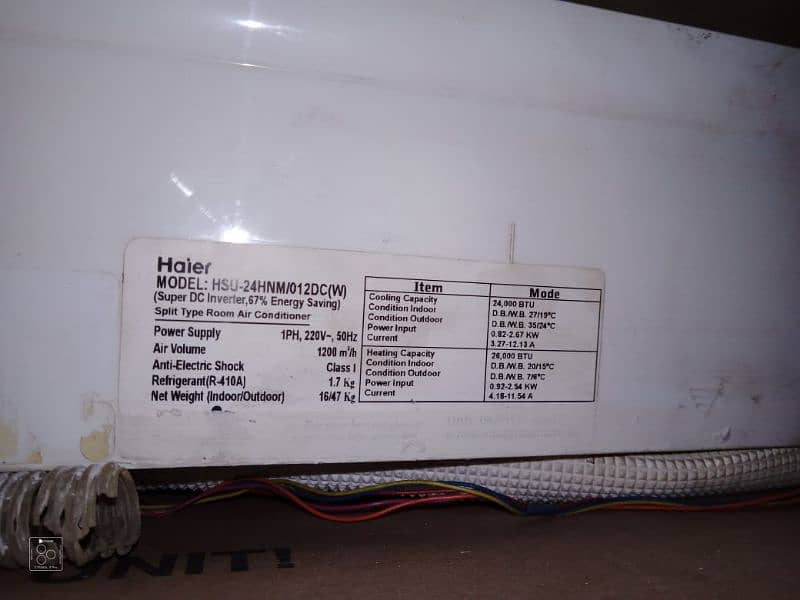 HAIER 2 Ton DC Invertor 3