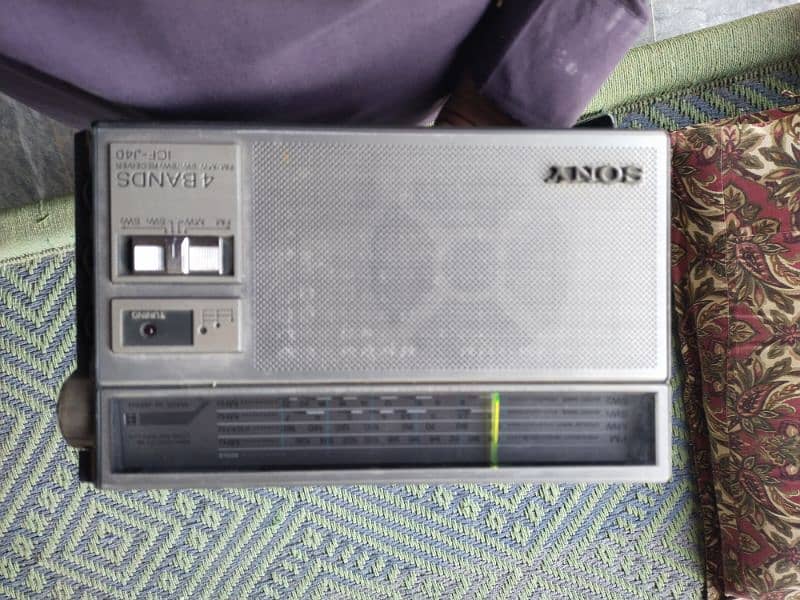 Sony Radio made in Japan for sale 0