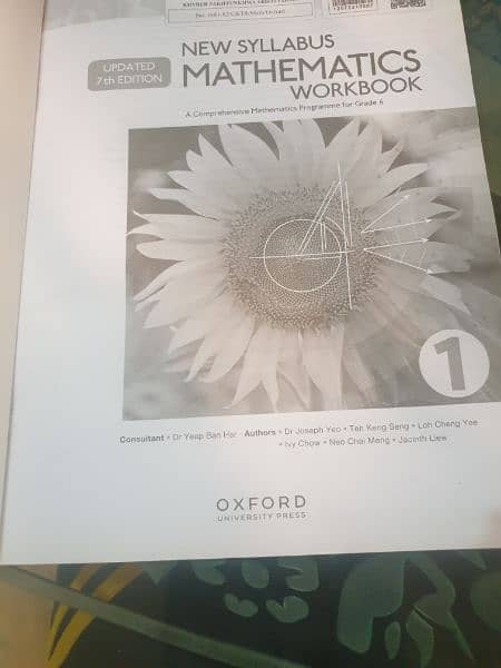 grade 6 maths D1 workbook 5