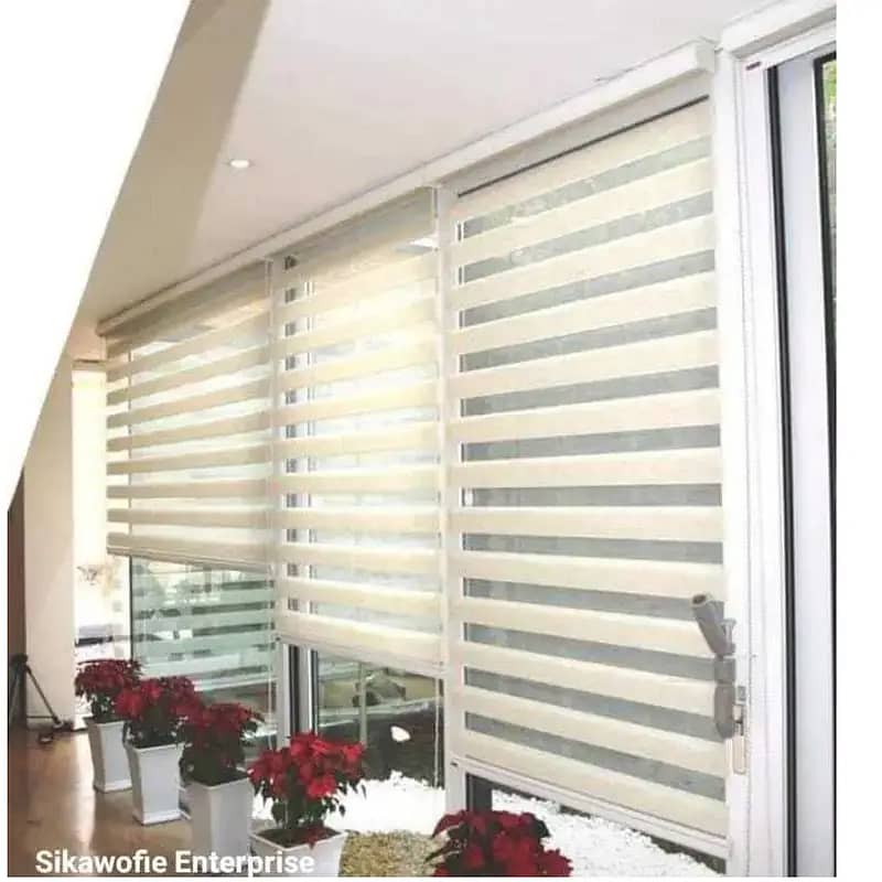 window blinds curtains office roller blinds by U. S interiors 1