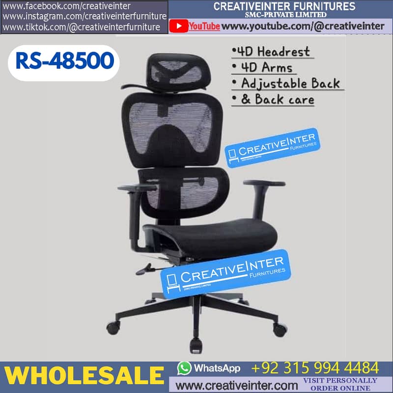 Office Chair Gaming Study Computer Ergonomic Table L Shape Desk 7