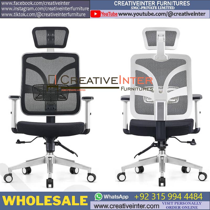 Office Chair Gaming Study Computer Ergonomic Table L Shape Desk 19