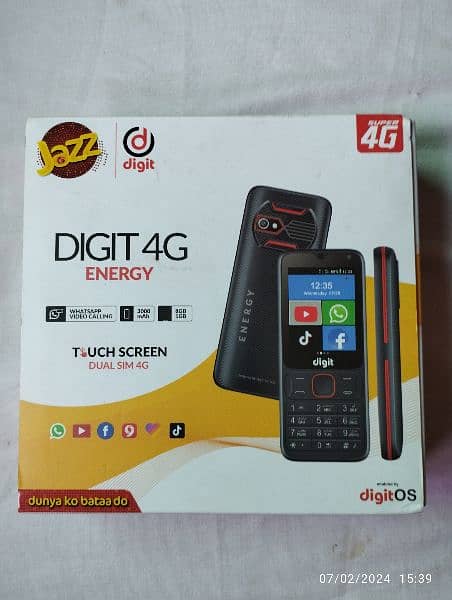 JAZZ DIGIT 4G ENERGY Condition 10by10 5