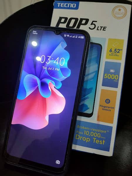 Tecno pop 5 LTE 7