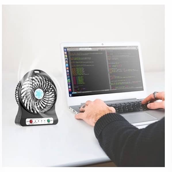 portable mini usb fan rechargeable 2