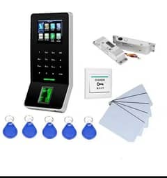 Fingerprint card code remote, mobile Electric door lock access control