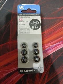 Original KZ Noise Isolating and Comfortable Ear Tips (3 Pair)