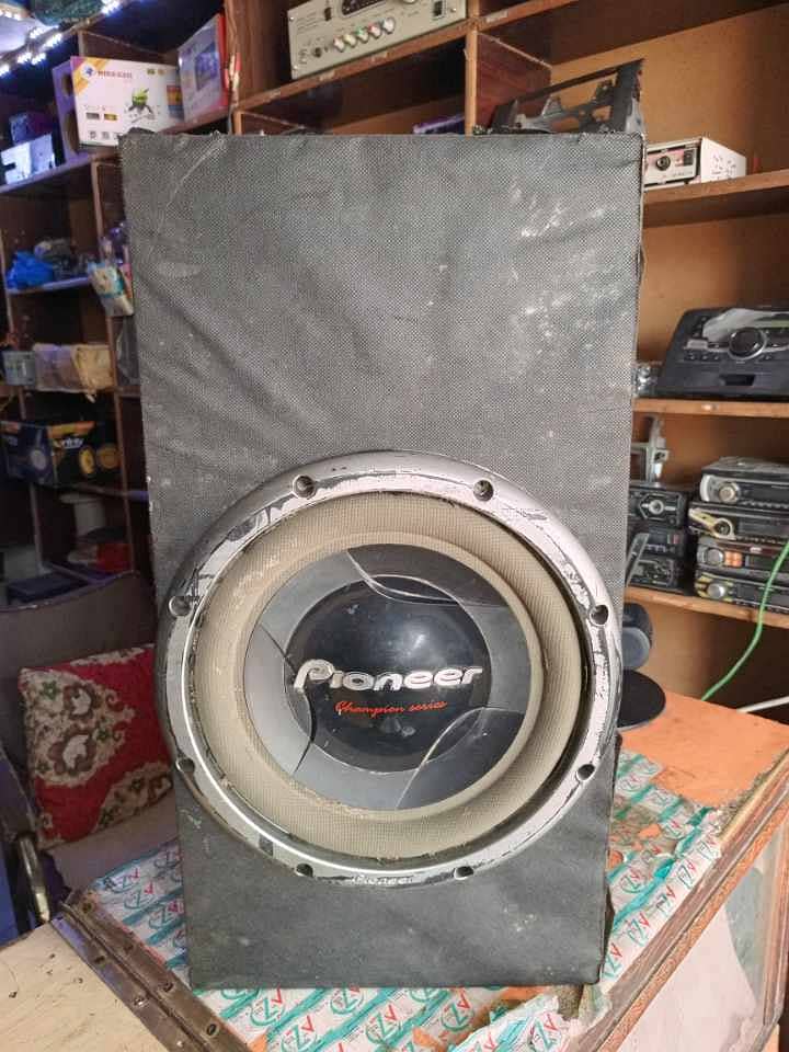 12 inch subwoofer original pioneer D4 dabule coile dabule magnet  1