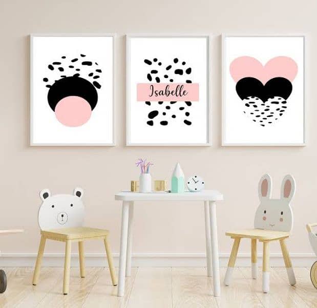 kidz room wall hanging photo frames 0