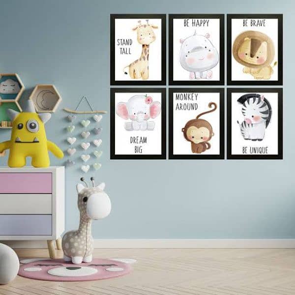 kidz room wall hanging photo frames 3