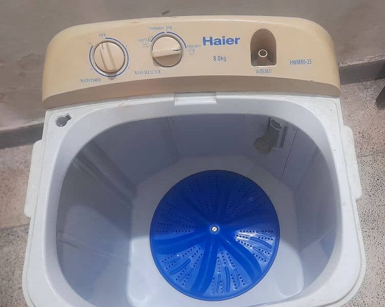 HAIER washing machine 0