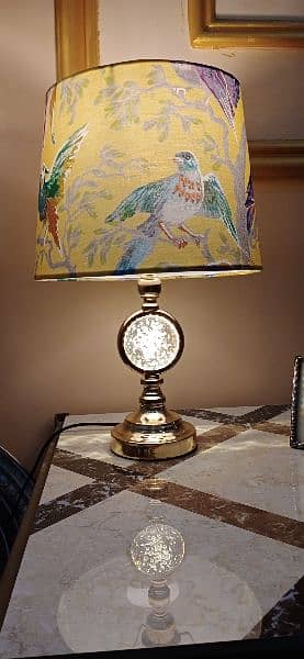 touble light side table lamp China made 1