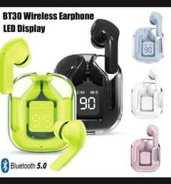 BT30 TWS Bluetooth Earbuds Wireless 5.0 Sport (03141422858) 0