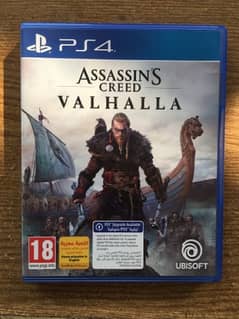 Assasin creed Valhalla Ps4 disk game