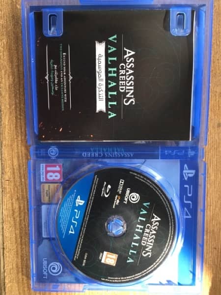 Assasin creed Valhalla Ps4 disk game 2