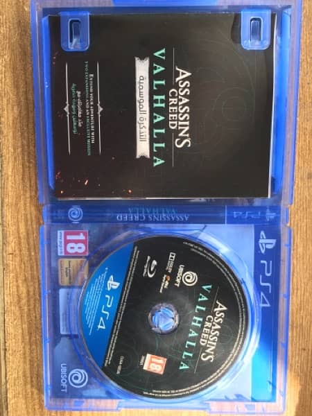 Assasin creed Valhalla Ps4 disk game 3