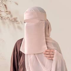 Hijab+Niqab+innerCap available For Hijabi Girls 0