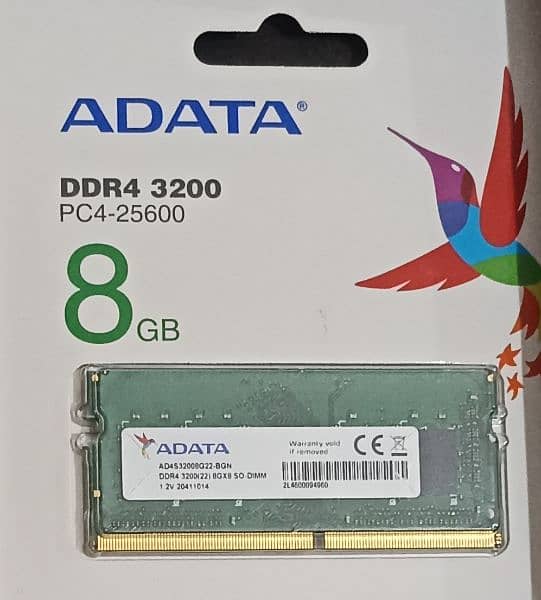 Laptop and desktop new Ram 8 GB DDR4 1
